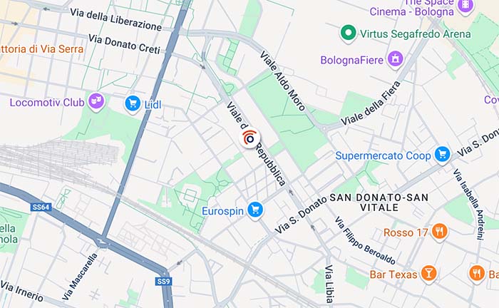 Mappa per raggiungere Opera Safety